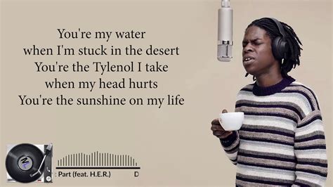 Daniel Caesar – Best Part Lyrics